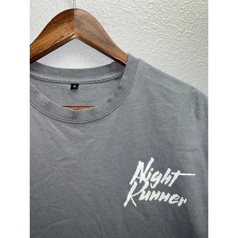 Night Runner Preliminary Round Shirt Gedpamco Heathans Graphic Tee Small - Picture 3 of 10